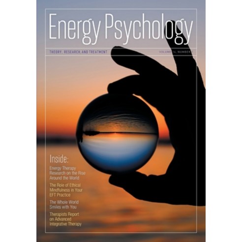 (영문도서) Energy Psychology Journal 14(1) Paperback, Energy Psychology Press, English, 9781604151732