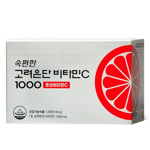 속편한 고려은단 비타민C 1000 중성비타민C 120정, 1개