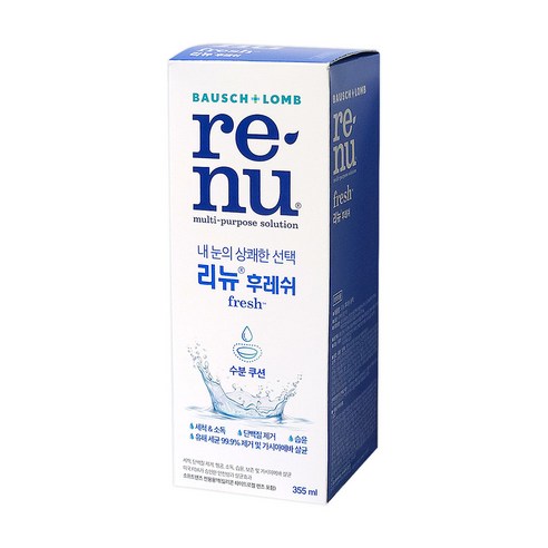 바슈롬 리뉴 후레쉬 355ml, 1 리뉴355 Best Top5