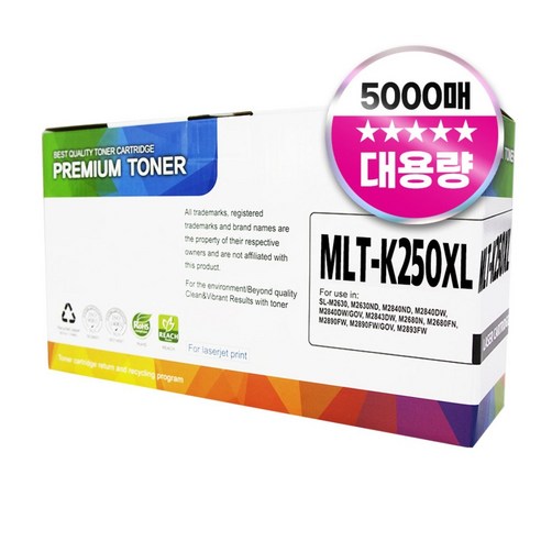 삼성 MLT-K250XL 호환 디디토너, 1개, 검정