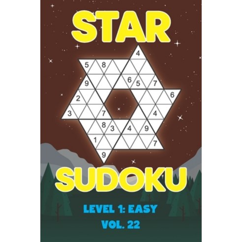 Star Sudoku Level 1: Easy Vol. 22: Play Star Sudoku Hoshi With Solutions Star Shape Grid Easy Level ... Paperback, Independently Published, English, 9798569701674