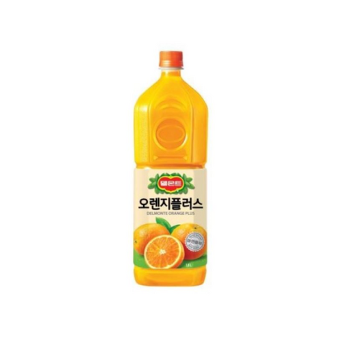 델몬트오렌지플러스 1.8L*6펫, 6개, 1.8L