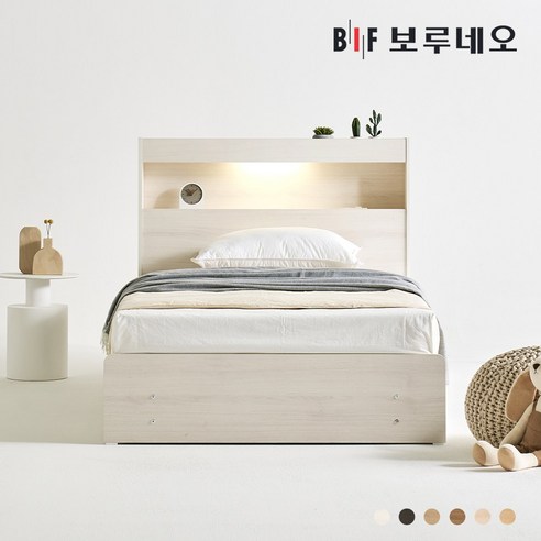 달빛처럼 은은하게 빛나는 휴식, 보루네오 루나Po LED 침대