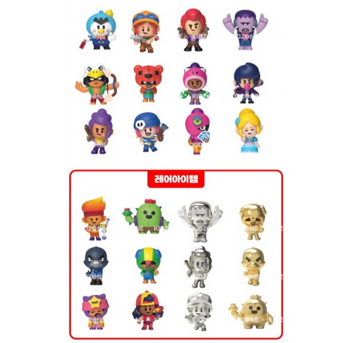 브롤스타즈 랜덤 피규어 24개입: 덕심 폭발! 행운 가득한 언박싱의 세계로! 브롤스타즈피규어