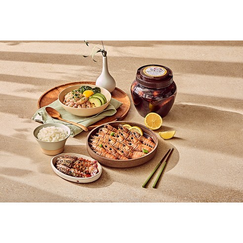 명동게장의 신선한 딱새우로 만든 맛있고 건강한 딱새우장