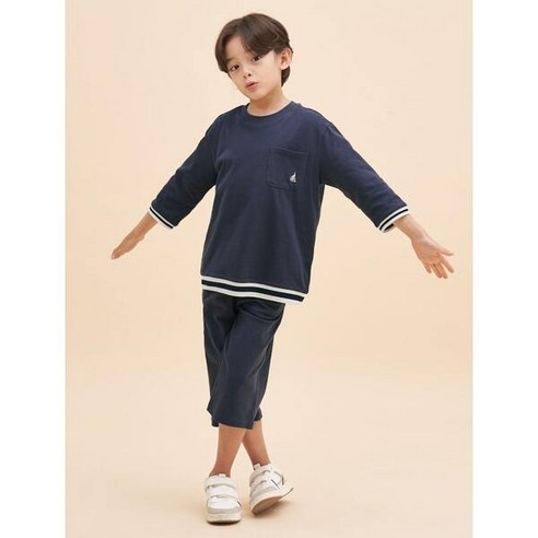 [BEANPOLE KIDS] 7부 피케 상하 세트 애쉬 BI3741E904