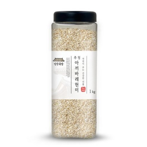 건강곡간 2023년산 햇곡 추청 아끼바레 현미, 1kg, 1개