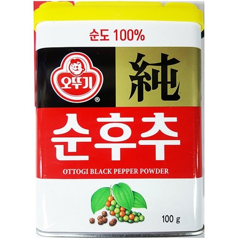 순후추가루(오뚜기 100g)X5, 100g, 1개