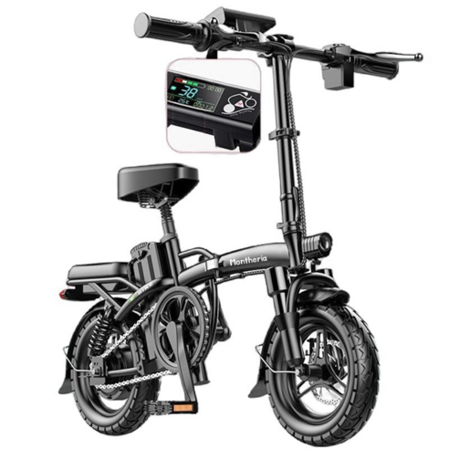 MONTHERIA 전기자전거 전동 접이식 배달용 출퇴근 경량형 스포츠형 48V B918-28, 8Ah-33km, 스탠다드핏