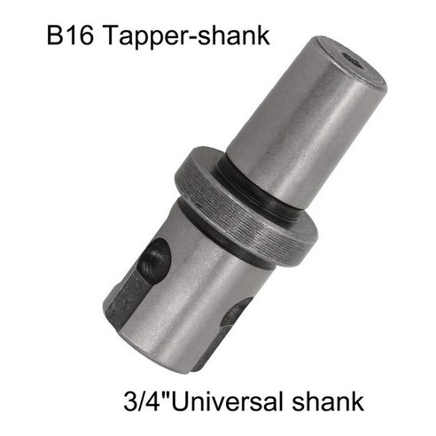 생크 3/4 있는 마그네틱 드릴 B16 테이퍼 어댑터 용접 척 연결 액세서리 19mm 1