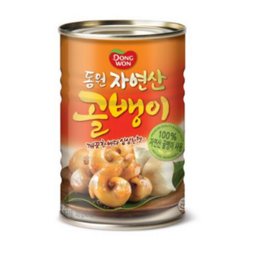 동원 자연산 골뱅이, 300g, 2개