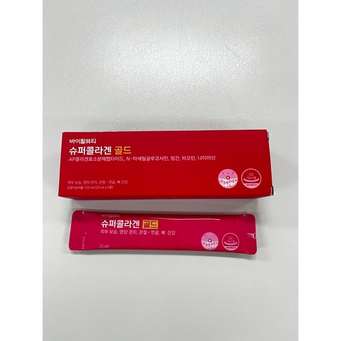 바이탈뷰티 슈퍼콜라겐 골드(신제품) 시음용 25ml30앰플 파우치타입, 1개, 25ml