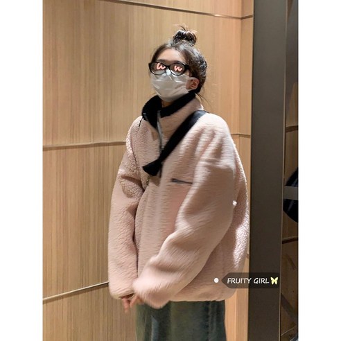 KORELAN 루즈핏 칼라 롱 슬리브 토시