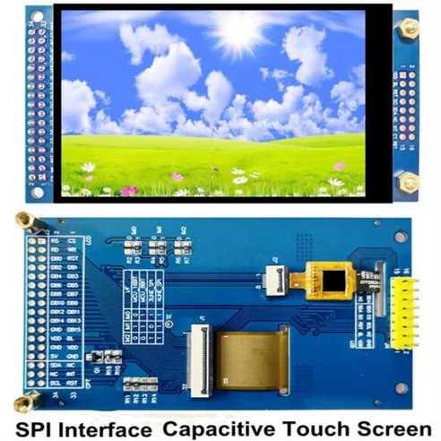 제도판 제도기 책상 건축사 스탠다드 휴대용 테이블 IPS 3.5 인치 TFT LCD 정전 용량 방식 터치 스크린 PC, 한개옵션1, 01 No IPS SPI Screen TP