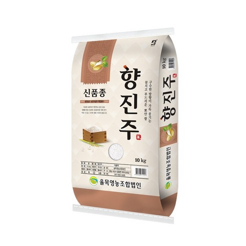 23년 햅쌀 구수하고 찰진 향진주, 1개, 10kg