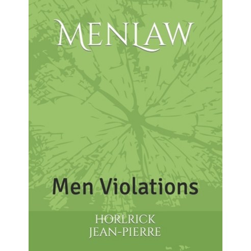 (영문도서) MenLaw: Men Violations Paperback, Independently Published, English, 9798883219688