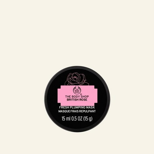 The Body Shop British Rose Fresh Plumping Mask 더바디샵 브리티쉬 로즈 프레쉬 플럼핑 마스크 15ml - 워시오프 팩 | 쿠팡