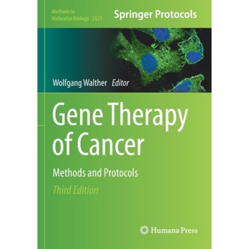 (영문도서) Gene Therapy of Cancer: Methods and Protocols Paperback, Humana, English, 9781071624432