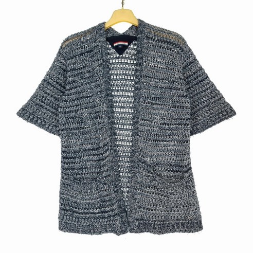 (고고빈티지)타미힐피거 여XS 오픈 니트 가디건