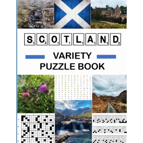 (영문도서) Scotland Variety Puzzle Book Paperback, Cheryl McIntosh, English, 9781838488918
