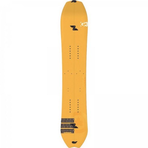   5441458 G3 AXLE Splitboard 스키용품 겨울스키시즌 스노우보드, Yellow, 154cm