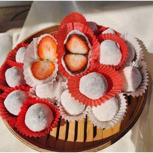 촉촉한 행복, 여수 딸기모찌로 하루를 특별하게! 딸기모찌