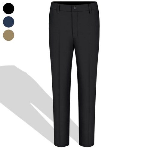 미시즈마이 골프바지: 구김 없는 고탄력 스판과 히든밴딩, 봄가을용 중년 남성용 골프 팬츠 남자골프웨어