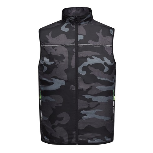 LIXADA 팬 장착 옷 UV 저항 냉각 재킷 여름 전기 팬이있는 조끼 야외 낚시 옷을 운영하는 작업을위한, Camouflage