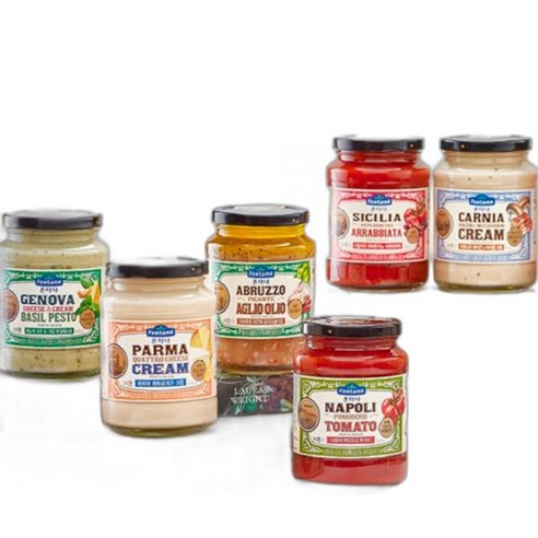 폰타나 롬바르디아 생크림&갈릭로제 파스타소스 600g, 1. 생크림&갈릭 로제 600g, 1개