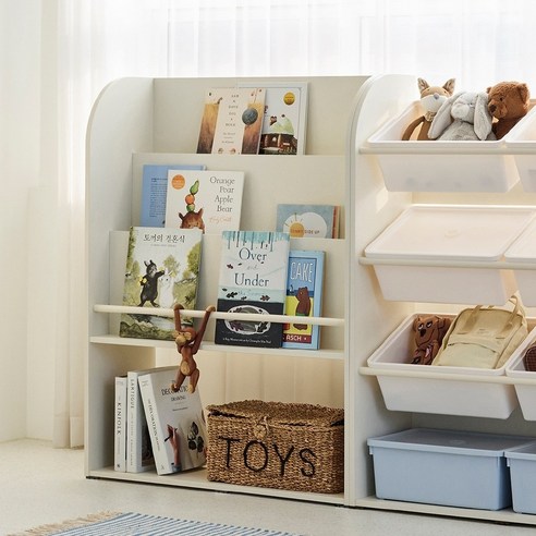 한샘 샘키즈 전면책장으로 아이 방을 깔끔하고 안전하게!