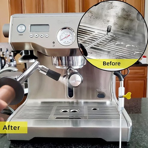 커피머신 관리의 새로운 기준, 2미터의 강력한 세척력
