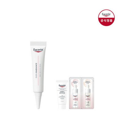 [유세린] 이븐래디언스 다크서클 아이크림 15ml [증]우레아 5ml +듀오앰플 샤쉐 2ml, 상세 설명 참조