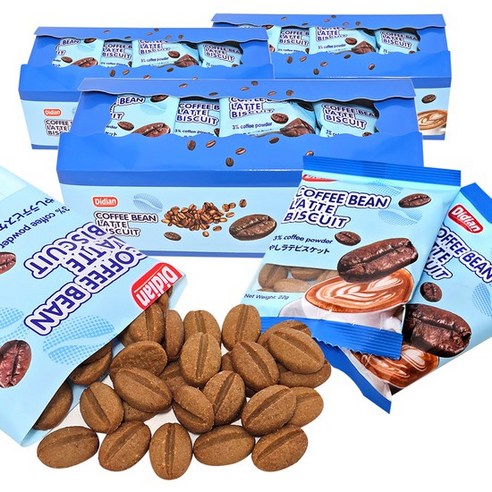 커피빈 라떼 비스킷, 20개, 22g