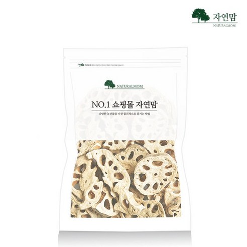 자연맘 국산 말린 연근(저온건조), 건조 연근(저온건조) 300g, 1개