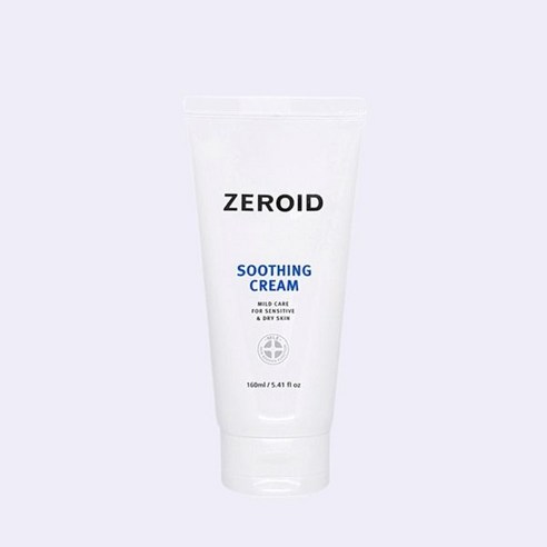 [정품발송] 제로이드 수딩 크림 160ml 저자극 피부친화크림 473479, 1개