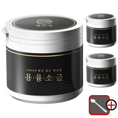 용융소금 추천 상품명인애 미네랄 용융소금 500g 3개, 500g, 3개 제품 사진