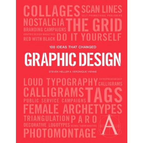 (영문도서) 100 Ideas That Changed Graphic Design Paperback, Laurence King, English, 9781786273895