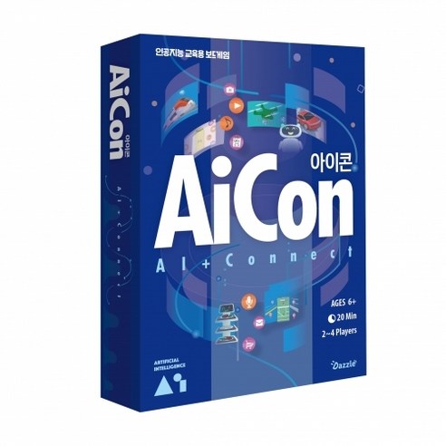 인공지능 교육용 보드게임 아이콘 AiCon, 단품, 1개 슈퍼낚시게임장난감 Best Top5