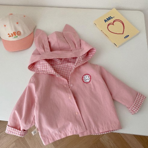 앨리홈 애니멀체크양면점퍼 아동 여아 남아 주니어 플리스 자켓 뽀글이 점퍼 패밀리룩