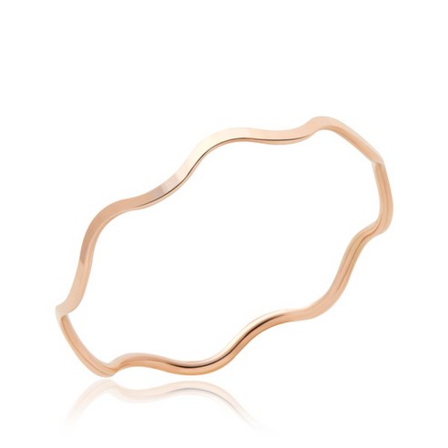 [비앤비골드] 14K 볼륨 레이어드 웨이브링 반지 RSS32824