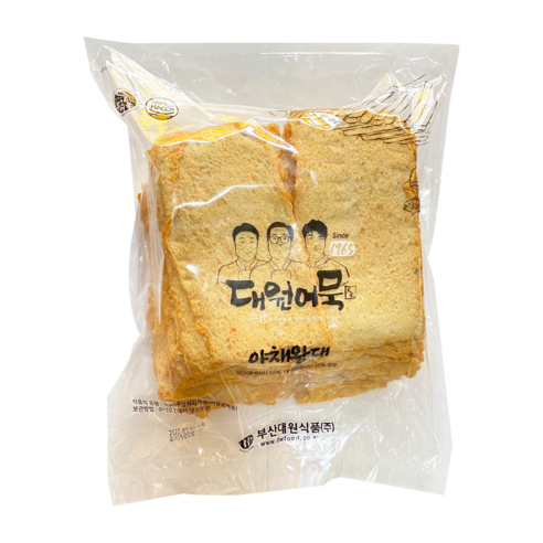 (부산대원어묵) 50장 어묵 2500g ( 냉장포장 + 아이스팩 포함 ), 2.5kg