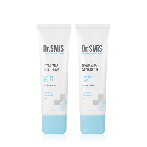 할인@@, 닥터스미스 히알루 아쿠아 선크림 50g SPF 50+ / PA++++