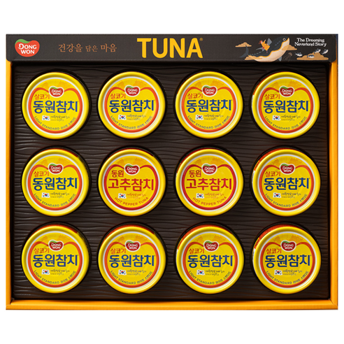 동원 참치 12호 쇼핑백포함 설 명절 선물세트, 1개