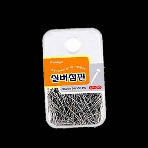 LETEO-판교 실버침핀 OP 1200 침핀 파티션크립 - 날클립 | 쿠팡