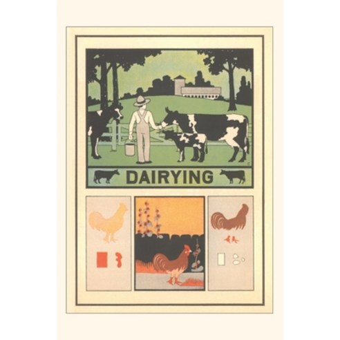 (영문도서) Vintage Journal Dairying Poster Paperback, Found Image Press, English, 9781669507628