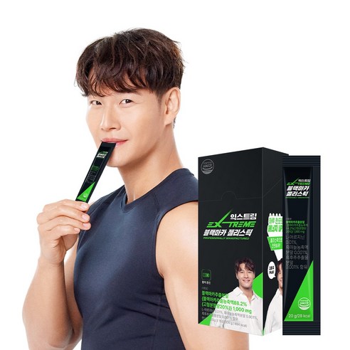 익스트림 블랙마카 젤리스틱 10p, 1개, 200g