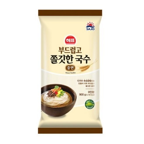 소면(부드럽고쫄깃한 해표 3k) X4 /식당용 /식자재, 3kg, 4개