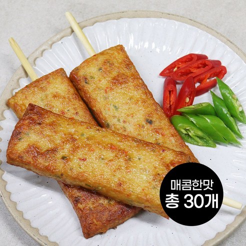 부산어묵 매콤달콤 어묵바 80g x 10개, 전자렌지 1분30초 영진어묵
