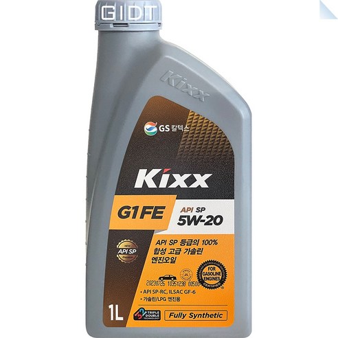 KIXX PAO 1 0W30 가솔린 디젤 LPG 프리미엄 합성 엔진오일 킥스 파오 1L, 1개, 1000ml 킥스파오10w30 ...