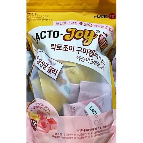 종근당건강 락토조이 구미젤리 600g 코스트코 636994, 1개